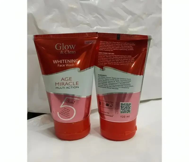 غسول الوجه المبيض من جلو اند كلين - الصورة 3