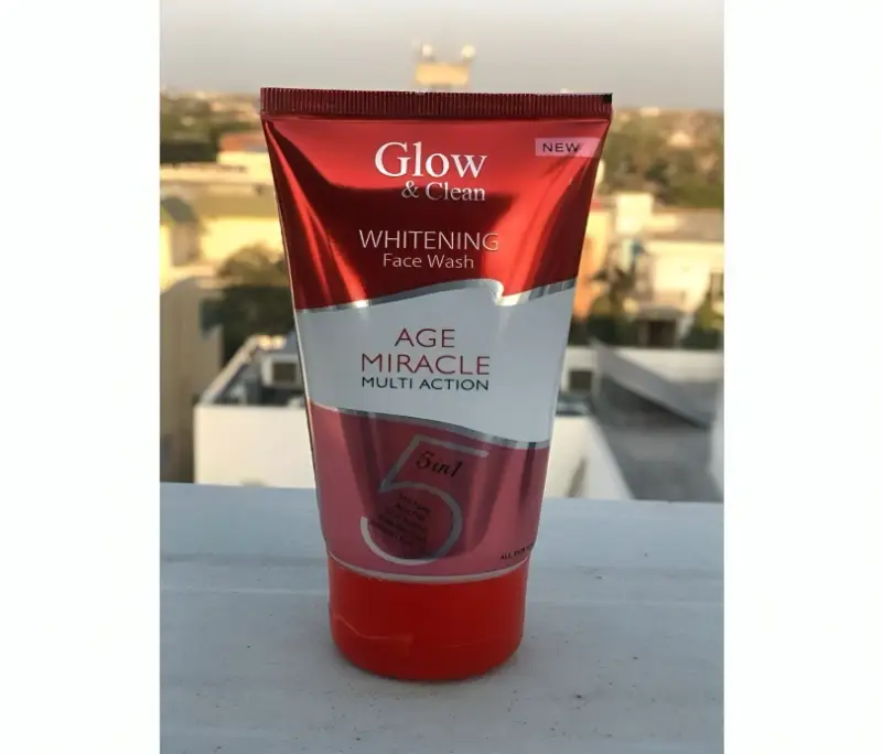 غسول الوجه المبيض من جلو اند كلين - الصورة 2