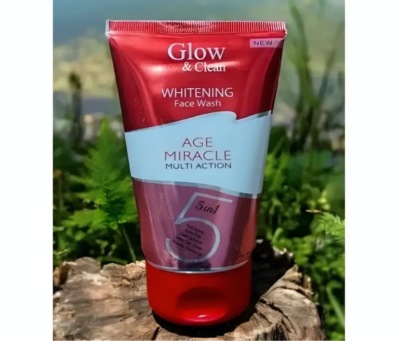 غسول الوجه المبيض من جلو اند كلين